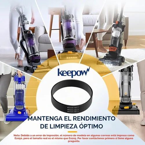 Vista 7 de KEEPOW Paquete de 1 Correas de Aspiradora Compatibles con Eureka PowerSpeed Aspiradora Vertical sin Bolsa