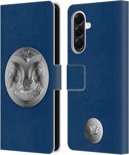 Vista 327 de Head Case Designs Officially Licensed WWE Cruiserweight Champion Title Belts Leather Wallet Case Compatible with Samsung Galaxy A07 4G Campeón