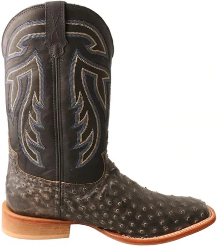Vista 3 de Twisted X Botas de hombre Ruff Stock Western Punta cuadrada ancha - Mrs0067