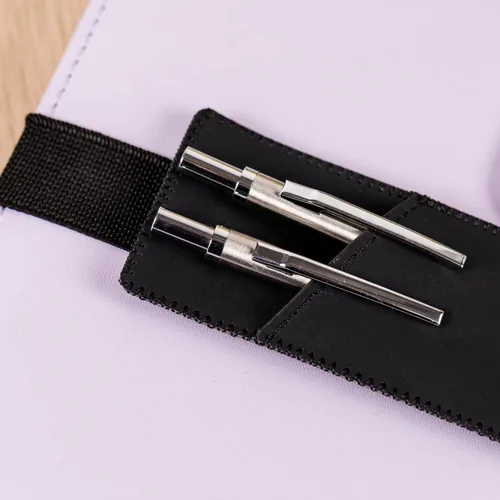 Vista 6 de Mr. Pen - Soporte ajustable para bolígrafo con banda elástica para cuaderno