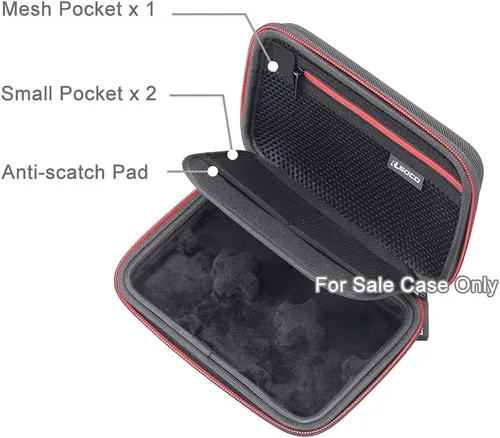 Vista 2 de RLSOCO Funda para sistema de micrófono inalámbrico Go II/RODE Wireless GO (Negro)