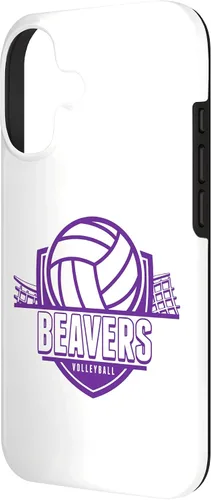 Vista 2 de Beavers Volleyball Back to School Spirit P Case for iPhone 17