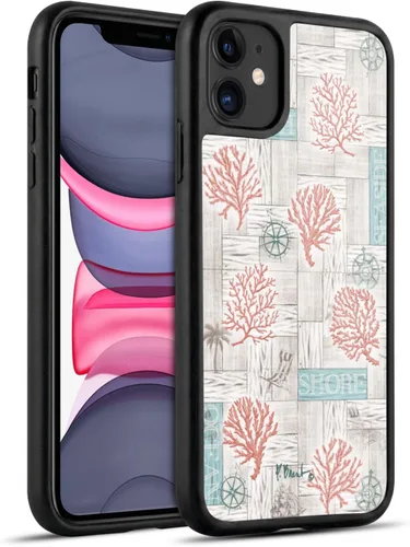Vista 94 de Head Case Designs Officially Licensed Paul Brent Agate Mermaid Coastal Gel Armor Case [Military Grade Drop Protection] Compatible with Apple iPhone