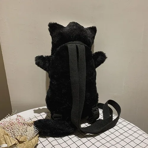 Vista 6 de Y2k - Mochila de esqueleto, vintage, Halloween, calavera Y2k, espeluznante, mochila para adultos, para mujeres, hombres, bolso gótico de cara