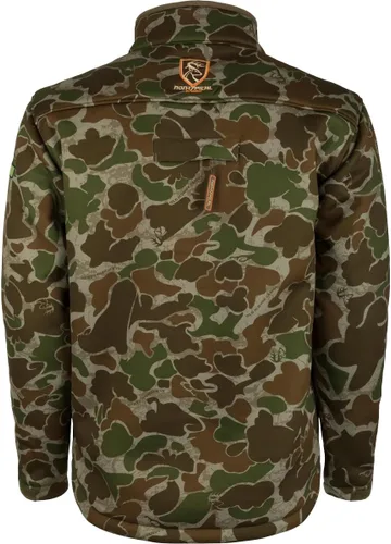 Vista 5 de Drake Silencer - Chaqueta de poliéster con cremallera completa para hombre