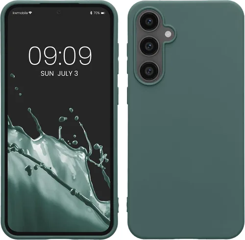 Vista 207 de kwmobile Funda compatible con Samsung Galaxy S23 - Funda protectora de silicona TPU suave y delgada - Piedra antigua