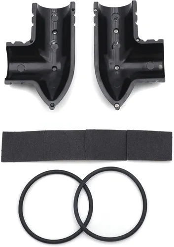 Vista 5 de XKH - Funda de montaje de línea de combustible negra para motocicleta, compatible con Harley Davidson inyectado de combustible, Electra Glides, Road