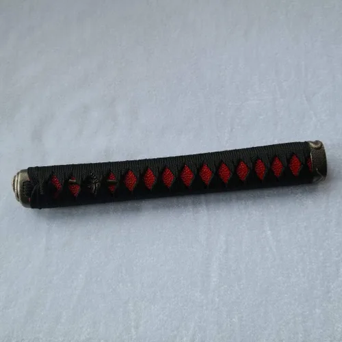 Vista 24 de Mango de Espada Tsuka 10.2in o Especificaciones Especiales Herrajes de Aleación/Cobre/Hierro e Imitación o Samegawa Real