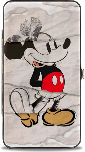 Vista 2 de Buckle-Down Womens Hinge Wallet-Mickey Mouse