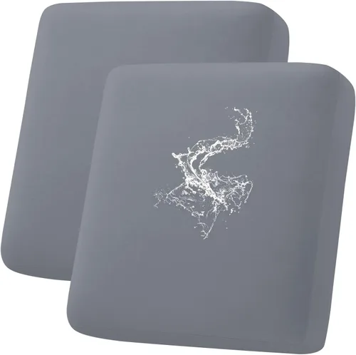 Vista 20 de hyha Fundas de cojín impermeables para sofá, funda elástica para asiento de sofá para perro, lavable, antideslizante, impermeable, fundas de cojín