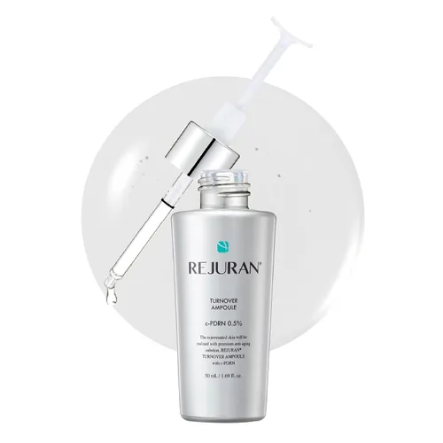 Vista 12 de REJURAN® Dual Effect Ampoule 10mL Travel Size, DOT DUAL c-PDRN® Korean Face Serum, Portable Skincare Ampoule for Hydration, Firming, Wrinkle Care &