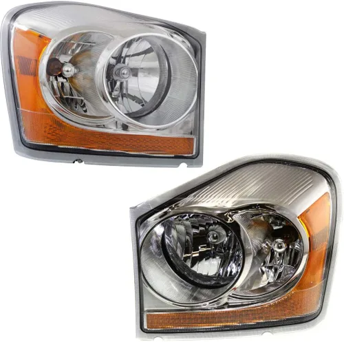 Vista 6 de KarParts360 Para Dodge Durango faro Asamblea 2004 2005 lado del conductor para CH2502147