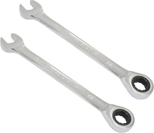 Vista 14 de Llave de trinquete de 1-1/8 pulgadas, llave combinada de trinquete, 12 puntos, 72 dientes para proyectos SAE espacios reducidos