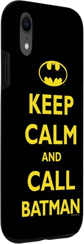 Vista 3 de Funda para iPhone XR Batman Keep Calm