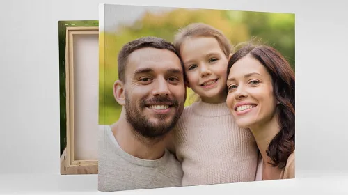 Vista 31 de Impresiones en lienzo personalizadas con tus fotos, impresiones artísticas personalizadas de fotos a lienzo para fotos de familiares, bodas Sin marco