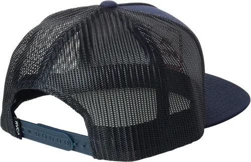 Vista 2 de RVCA Gorra de camionero ajustable Snapback para hombre