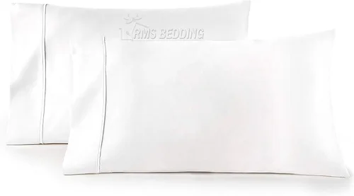 Vista 27 de Juego de sábanas de 4 piezas, algodón egipcio de 600 hilos, juego de ropa de cama de lujo que se adapta a bolsillos de hasta 18 pulgadas de Azul