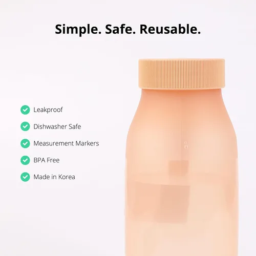 Vista 7 de BLUE GINKGO Botella de agua plegable – Botella de silicona ligera y plegable para viajes, senderismo y campamento