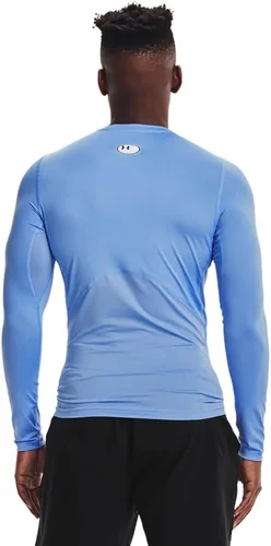 Vista 2 de Under Armour HeatGear Camiseta de compresión de manga larga para hombre