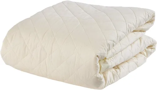 Vista 3 de Sleep & Beyond myProtector Protector de colchón lavable 2 en 1, relleno de lana natural, transpirable, cómodo, impermeable, se adapta a hasta 18