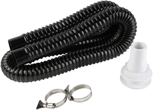 Vista 2 de SEAFLO Bilge Pump Installation Kit with Hose, Clamps, and Thru Hull Fitting