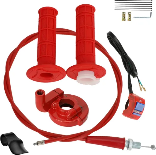 Vista 10 de HIAORS Kit de mango de cable de acelerador giratorio de 7/8" 22mm para Predator 196cc 212cc 6.5hp Coleman CT200U CT200U-EX BT200X Baja Warrior MB200