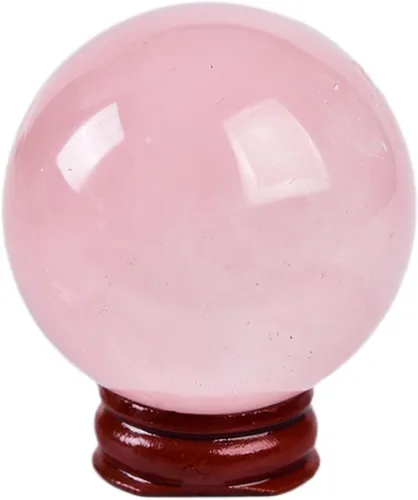 Vista 107 de JIC Gem Piedra Natural de Jaspe Africano Cristal de Curación Esfera Adivinación Bola de Piedra Preciosa, Feng Shui Reiki Aura Decoración