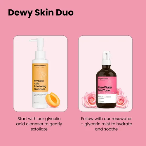 Vista 7 de Spray de agua de rosas y glicerina, hidratante y refrescante para rostro y cabello, tónico facial con ácido hialurónico para calmar, suavizar