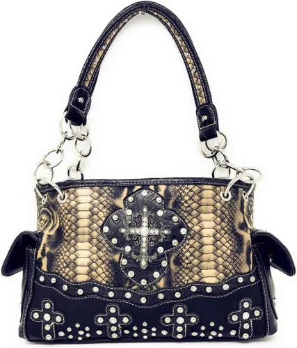 Vista 2 de Texas West Bolso cruzado para mujer con cartera a juego, varios
