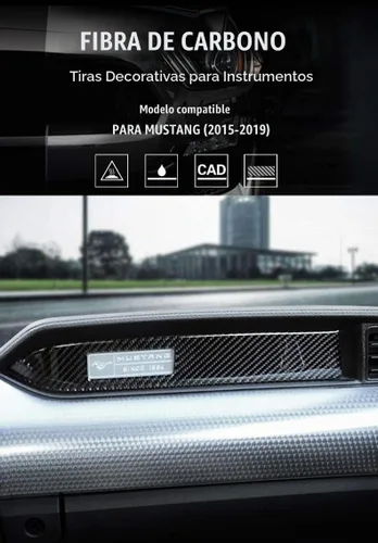 Vista 2 de GZXinWei Tira de Decoración de Tablero de Fibra de Carbono para Interior de Automóvil Pegatina de Estilo de Coche Panel de Moldura Accesorios