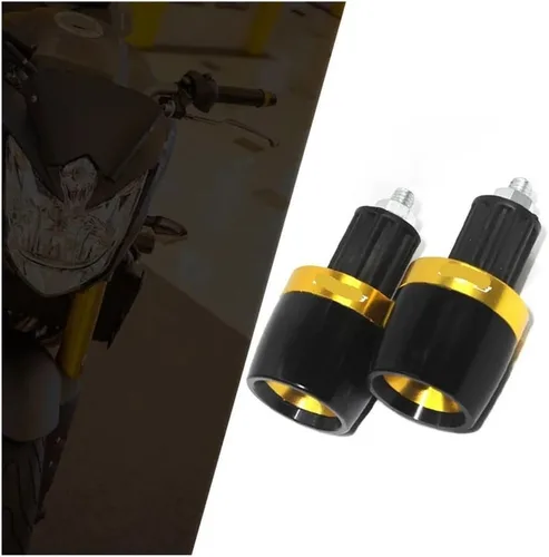 Vista 2 de for FZ8 for FZ 8 7/8" Motorcycle Handlebar Grips Ends Counter Weight Handle Bar End Cap Bar Ends