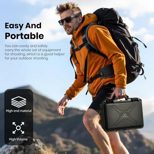 Vista 6 de STARTRC Mini 5 Pro Caso, funda impermeable para DJI Mini 5 Pro
