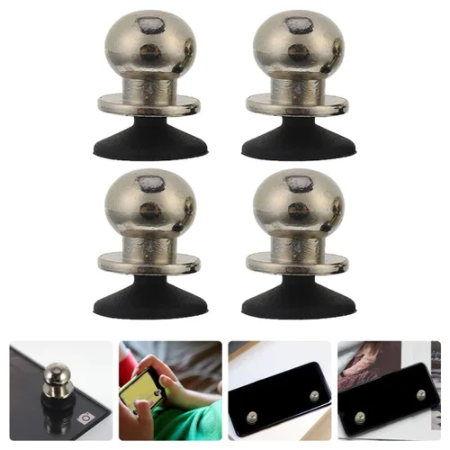 Vista 4 de Smartphone 2pairs Supplies Joypads Control Gamepad of for Joysticks Touch Conter Button Joypad Cell Triggers Tablet Game Aim Joysticks Screen Mobile