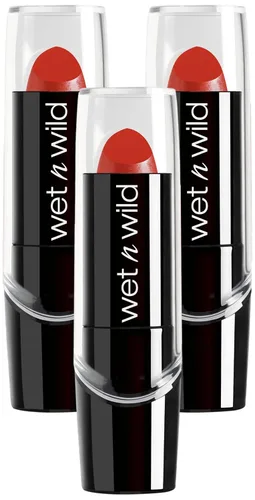 Vista 17 de wet n wild - Lápiz labial con acabado sedoso, color labial hidratante rico y acumulable, formulado con vitaminas A, E y macadamia para una Un breve