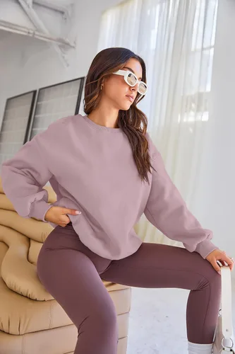 Vista 87 de EFAN Sudaderas de gran tamaño con cuello redondo Y2K para mujer, sudaderas con capucha para otoño, moda 2025, ropa para adolescentes y niñas, lindo