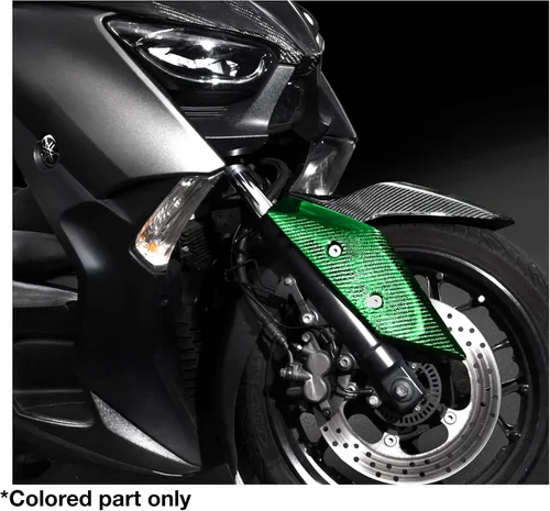 Vista 5 de MOS - Cubiertas laterales de fibra de carbono para guardabarros delanteros compatibles con Yamaha XMAX 300 2017-2022