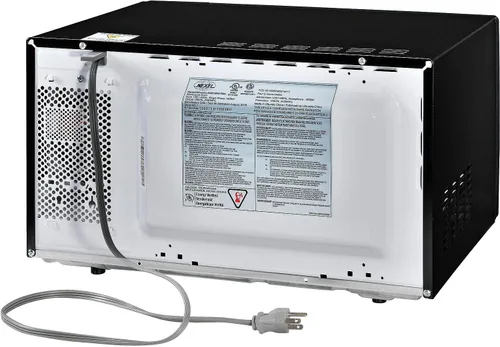 Vista 3 de Nexel - Horno microondas para encimera, 1.1 pies cúbicos, 1000 vatios, control táctil, negro