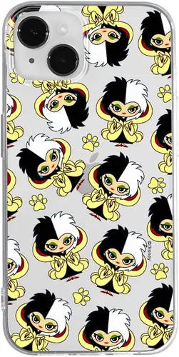 Vista 14 de ERT GROUP Funda para Apple iPhone 14 Plus, diseño original y oficial de Disney, Cruella 006, adaptado de manera óptima a la forma del teléfono