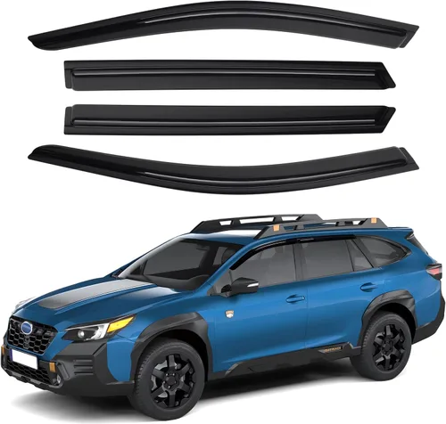 Vista 65 de Canvcle 4Runner - Protectores de lluvia – Viseras de ventana para Toyota 4Runner 2010-2024, deflectores de viento de ventana lateral con cinta