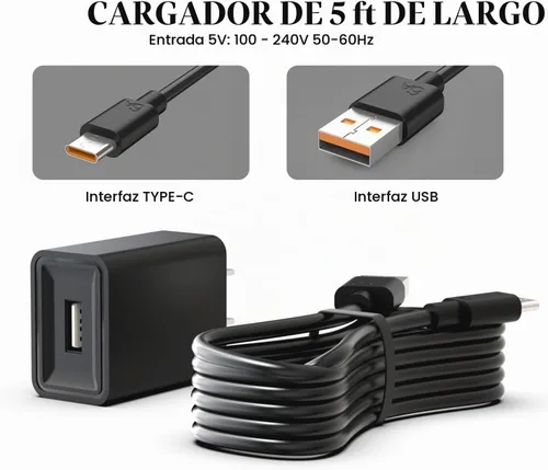 Vista 6 de Cargador de 5 V compatible con NOCO Boost X GBX45 GBX55 GBX75 GBX155 Sport Battery Jump Starter Cable de alimentación