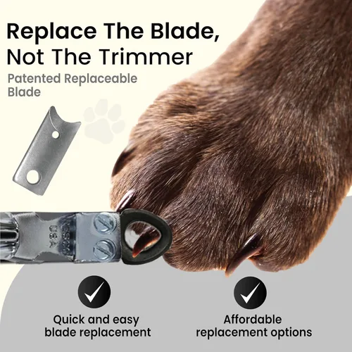 Vista 4 de Clipper original profesional para garras/uñas de gatos y perros, Resco , Tiny, Cromado