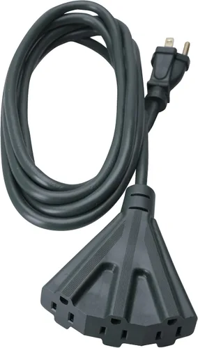 Vista 13 de Southwire AGRIPRO 10/3 Cable de extensión de uso rudo extra para granja/taller, 25 pies, SJTOW, negro, 64817501