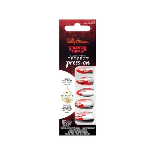 Vista 17 de Sally Hansen Pegamento perfecto para uñas con brocha, fijación de larga duración, cepillo de precisión, fórmula de vitamina E y B5, suave y no daña