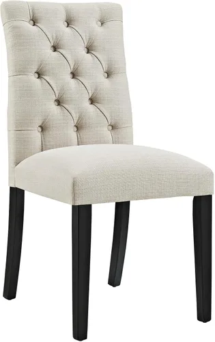 Vista 7 de Modway MO- Duchess - Silla de comedor tapizada con botones capitoné moderna Parsons, color azul