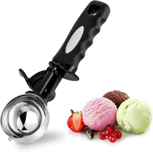 Vista 17 de Juego de Cuchara de Galletas 1 Cucharada, Tamaño #60 Cuchara de Masa de Galletas para Hornear, Cuchara de Helado de 15 ml/0.5 oz, Cuchara