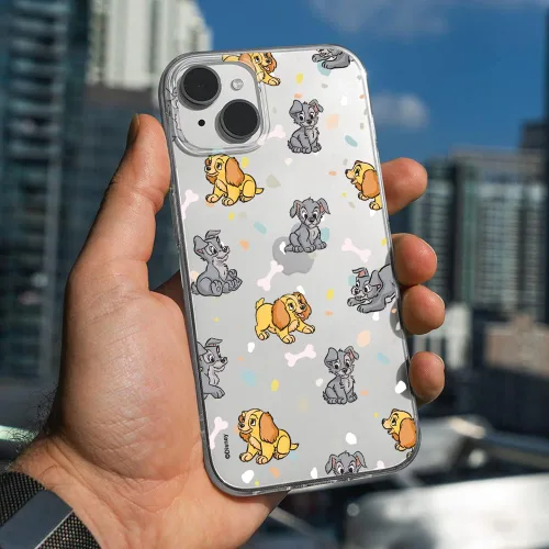 Vista 7 de ERT GROUP Funda para Apple iPhone 14 Plus, original y oficial, diseño de Disney Lady and The Tramp 002 adaptado de manera óptima a