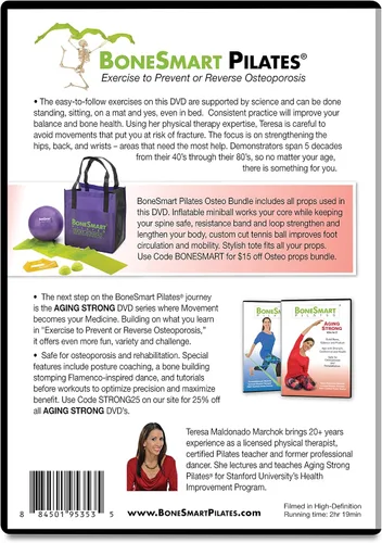 Vista 7 de BoneSmart Pilates DVD Prop Bundle