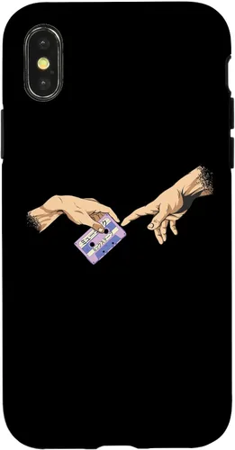 Vista 5 de Vaporwave Aesthetic Music Synthwave Vaporwave Audio Tape Case for iPhone 17