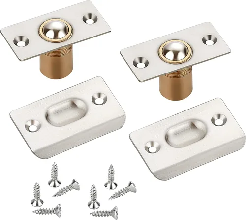 Vista 12 de Ravinte Hardware Pestillo de bola para puerta de armario, reemplazo de bola de puerta, accesorios de puerta de cierre de bola, acero inoxidable