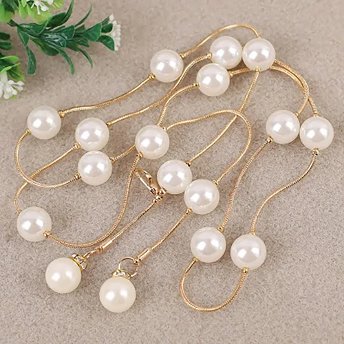 Vista 9 de Cinturones de cadena de moda para mujer, cadena de cintura con diamantes de imitación para vestido, cinturón automático con hebilla